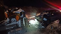В Челябинской области водитель Ford Focus столкнулся с&nbsp;бульдозером